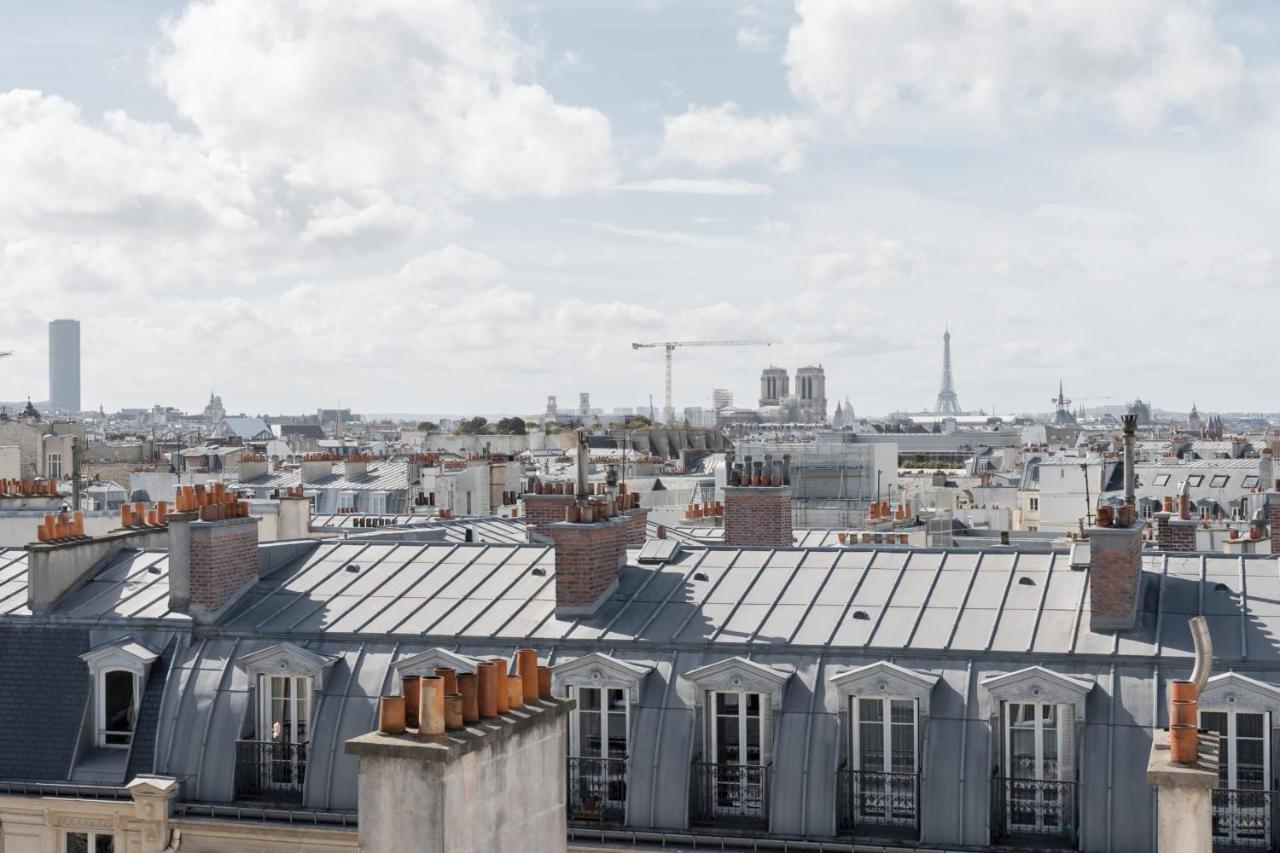 Bright And Homely 1 Bedroom Rooftop Apartment In The Marais In باريس المظهر الخارجي الصورة