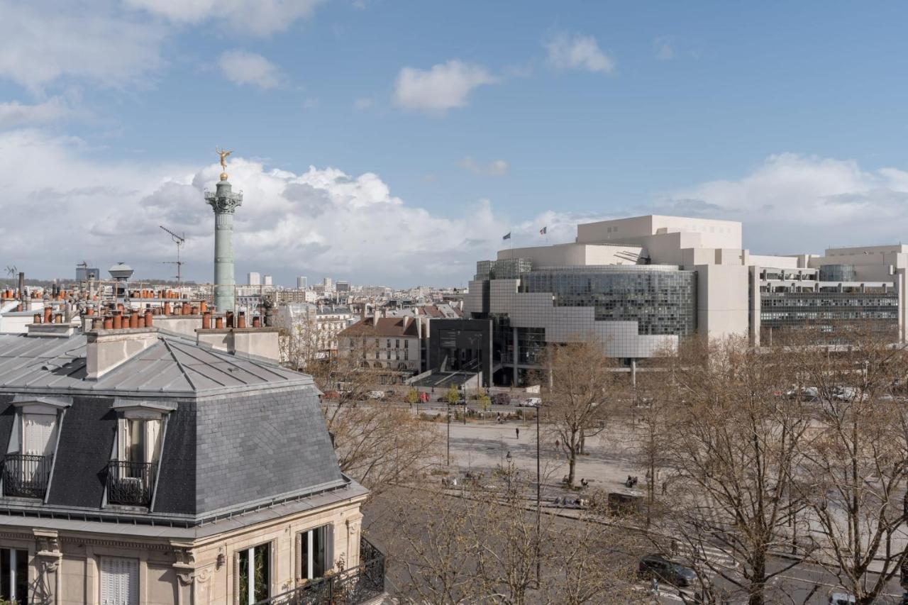 Bright And Homely 1 Bedroom Rooftop Apartment In The Marais In باريس المظهر الخارجي الصورة