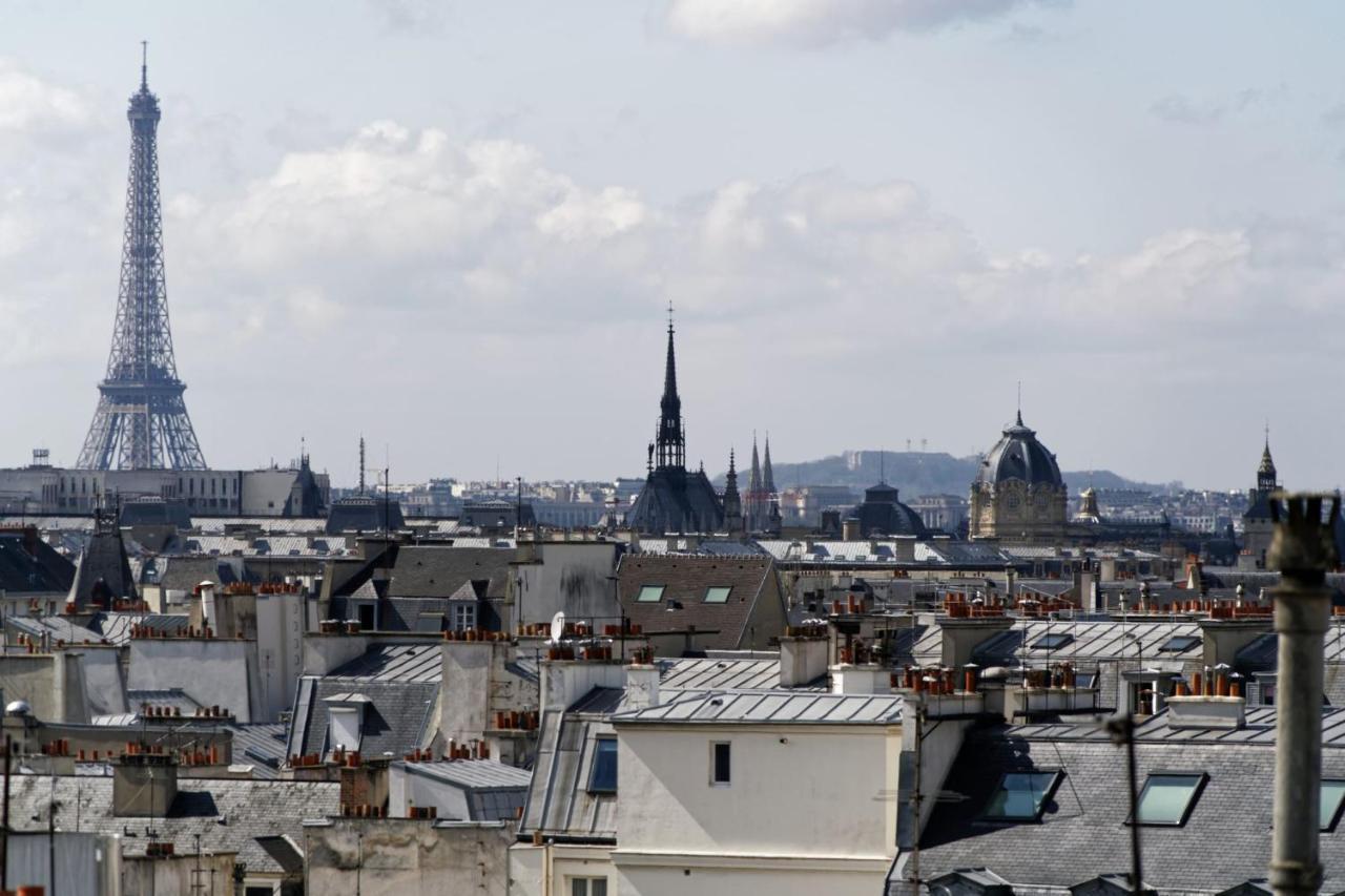 Bright And Homely 1 Bedroom Rooftop Apartment In The Marais In باريس المظهر الخارجي الصورة