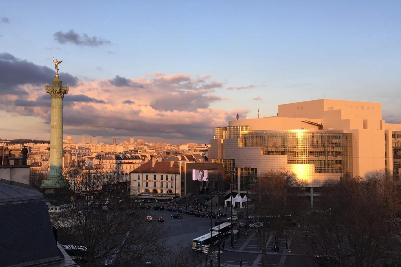 Bright And Homely 1 Bedroom Rooftop Apartment In The Marais In باريس المظهر الخارجي الصورة